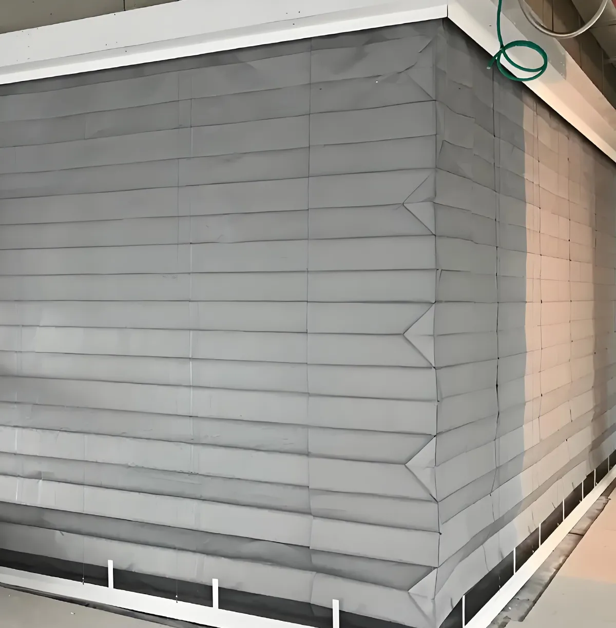 Irregularly Shaped Fire Curtains