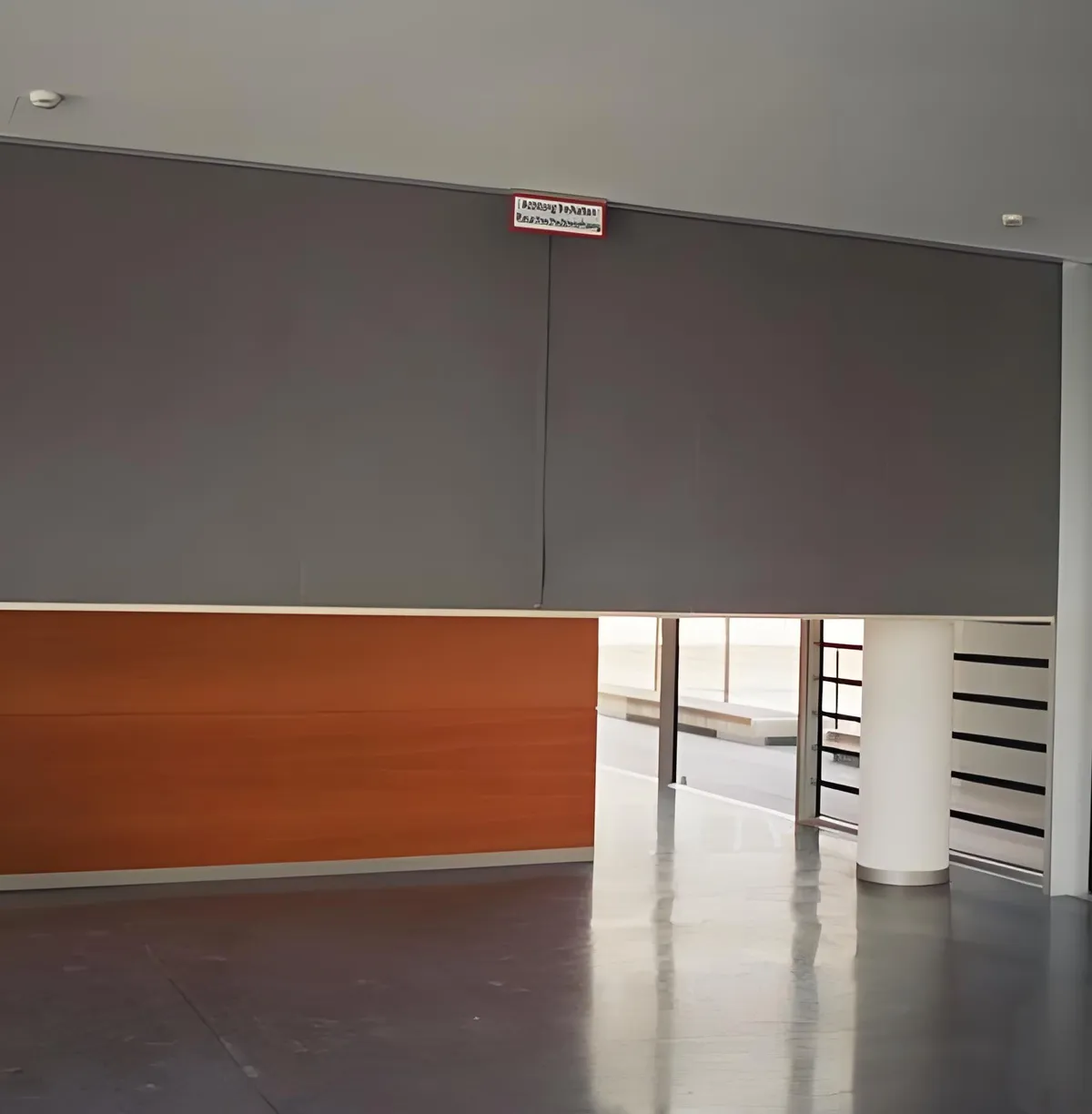 Vertical Lifting Fire Curtain
