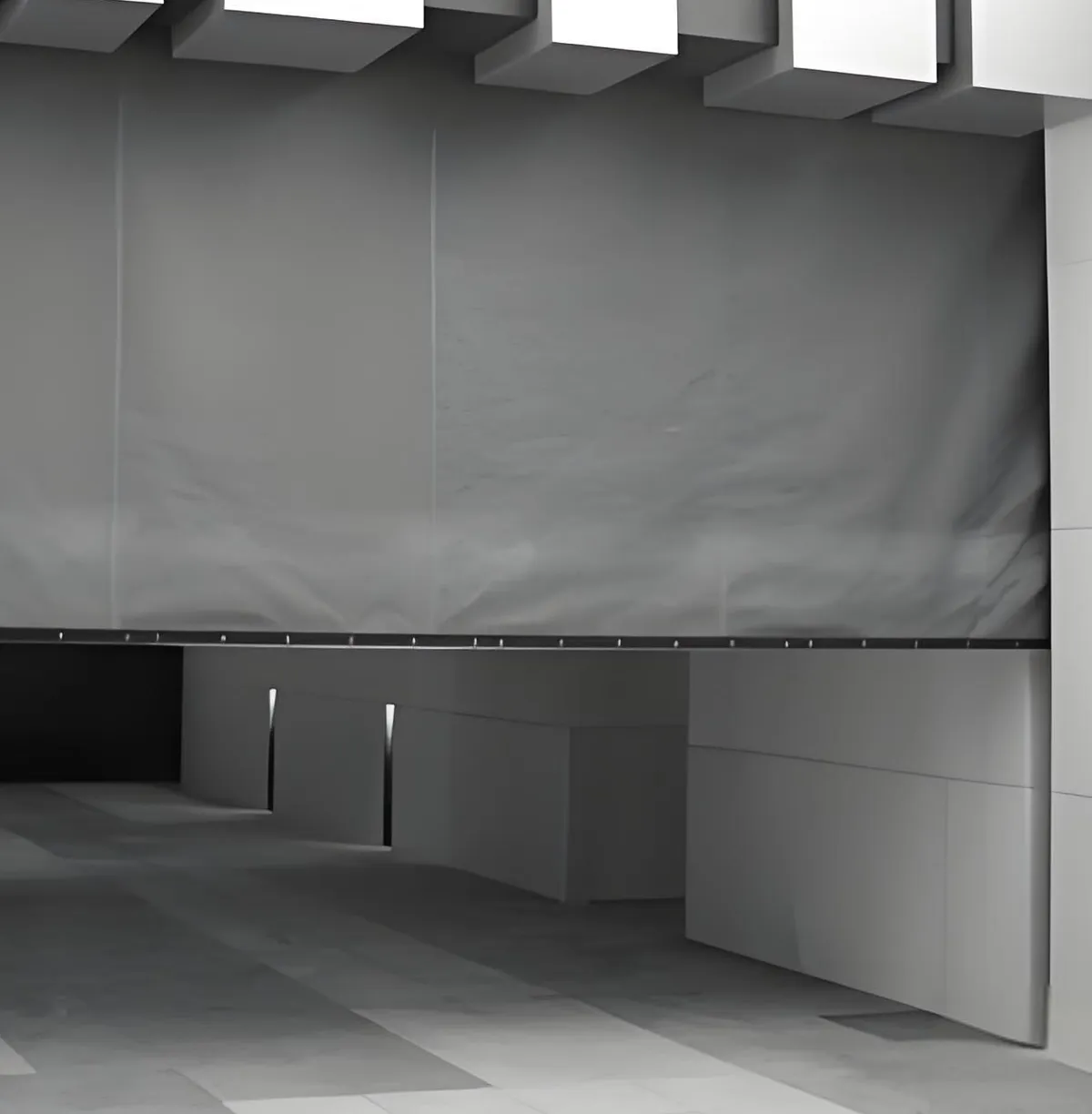 Vertical Lifting Fire Curtain 3