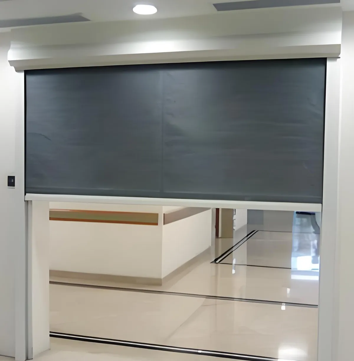 Vertical Lifting Fire Curtain 8