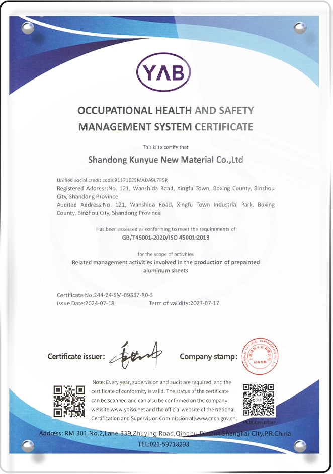 Certificates